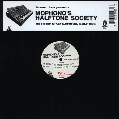 Mophono's Halftone Society - The Sinicism EP
