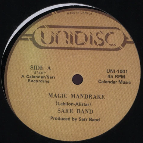Sarr Band - Magic Mandrake