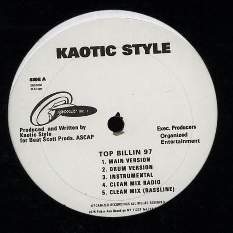 Kaotic Style - Top Billin 97