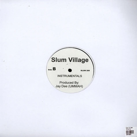 Slum Village - Fantastic / I Don't Know / Players / 2 U 4 U