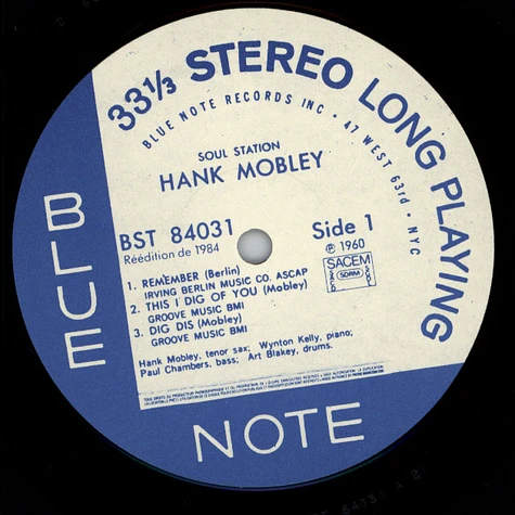 Hank Mobley - Soul Station