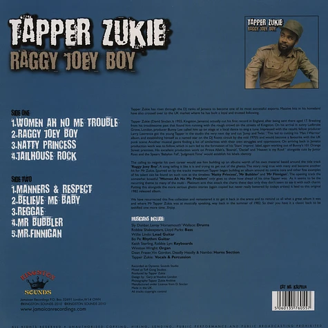 Tappa Zukie - Raggy Joey Boy