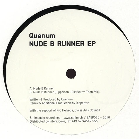 Quenum - Nude B Runner EP