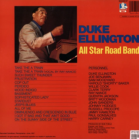 Duke Ellington - All Star Road band