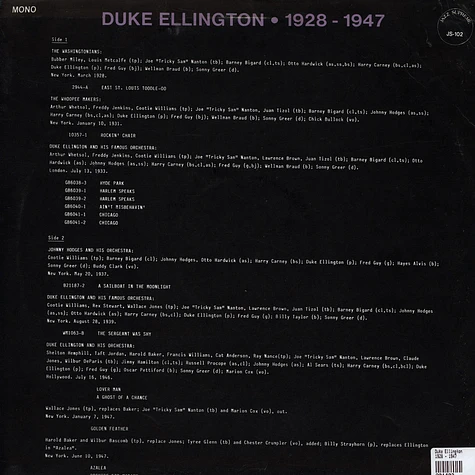 Duke Ellington - 1928 - 1947