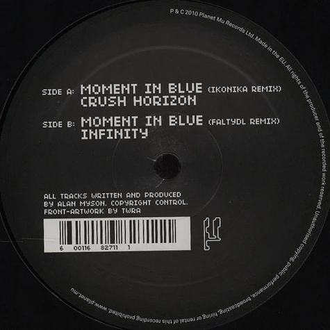 Ital Tek - Moment In Blue EP