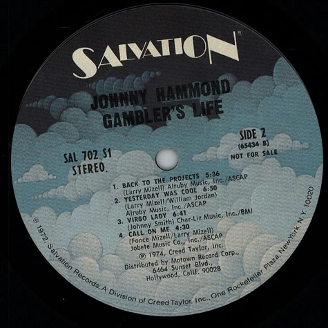 Johnny Hammond - Gambler's Life