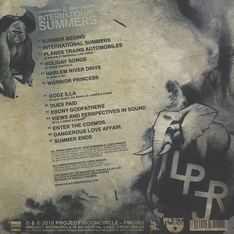 John Robinson & Lewis Parker - International Summers