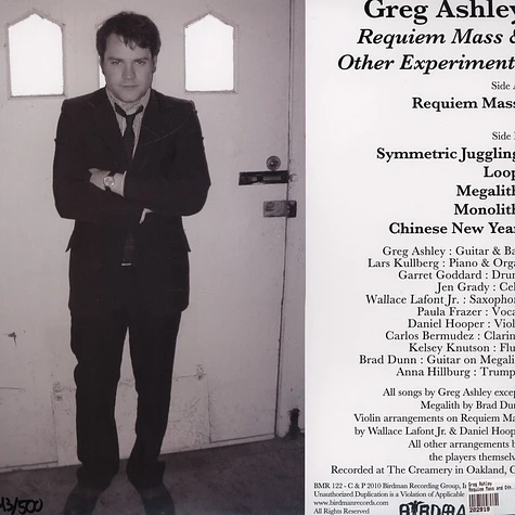 Greg Ashley - Requiem Mass and Other Experiments