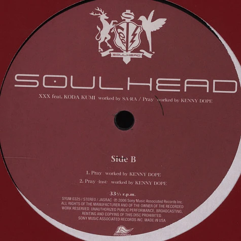 Soulhead - XXX Sa-Ra Creative Partners Remix