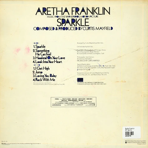 Aretha Franklin - OST Sparkle