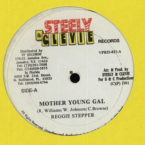 Reggie Stepper - Mother Young GAl