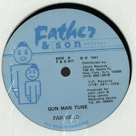 Pan Head / Junior Demus - Gun Man Tune / Dead Before You See It