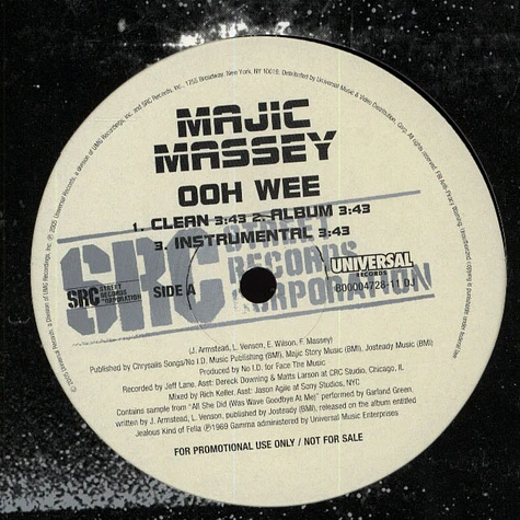 Majic Massey - Ooh wee