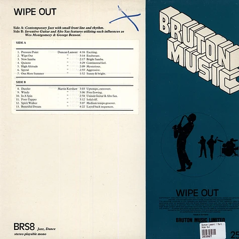 Duncan Lamont / Martin Kershaw - Wipe Out