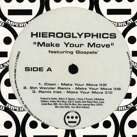 Hieroglyphics - Make Your Move / Love Flowin'