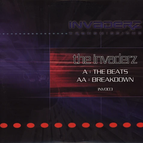 Invaderz - The Beats / Breakdown