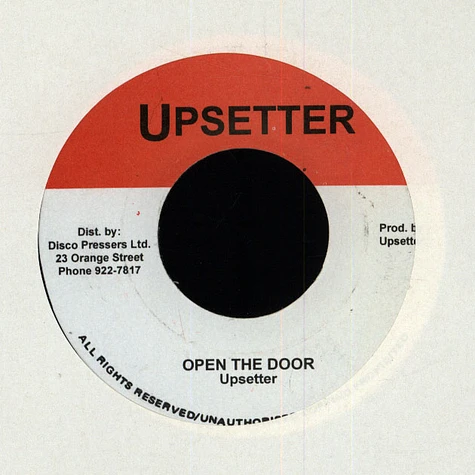 Upsetter - Open The Door