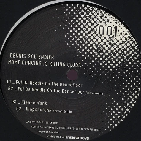 Dennis Soltendiek - Home Dancing Is Killing Clubs
