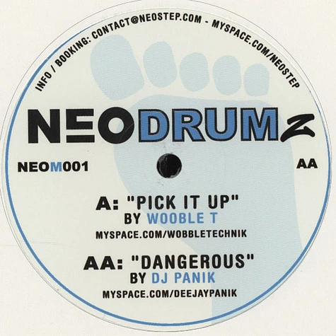 Wobble T / DJ Panik - Pick It Up / Dangerous