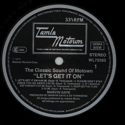 Marvin Gaye - Let's Get It On