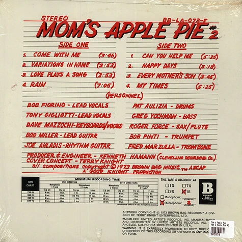 Mom's Apple Pie - Mom's Apple Pie #2