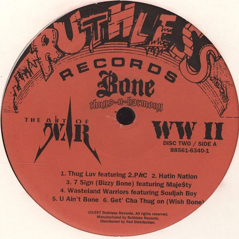 Bone Thugs-N-Harmony - The Art Of War - WW2 Disc Two