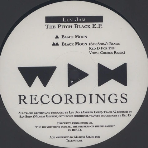 Luv Jam - Pitch Black EP