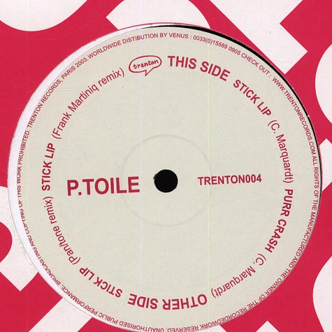 P.Toile - Stick Lip EP