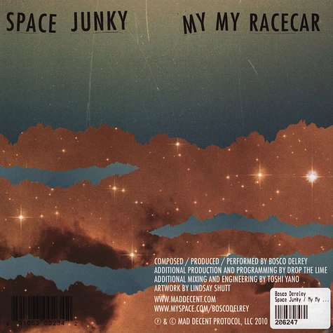 Bosco Delrey - Space Junky / My My Racecar