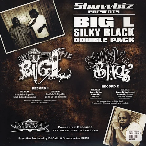 Showbiz Presents - The Big L / Silky Black Double Pack