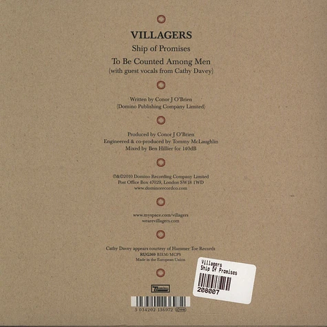 Villagers - Ship Of Promises