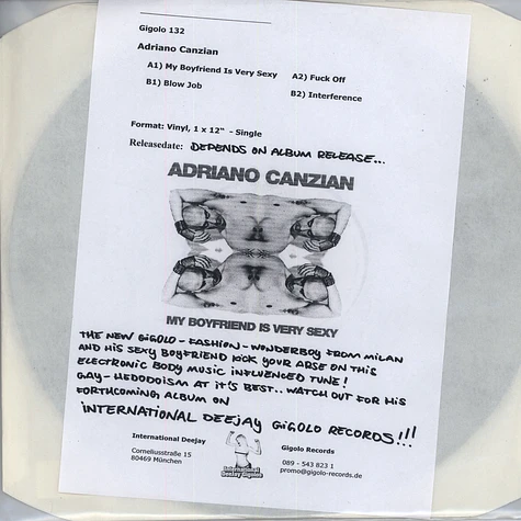 Adriano Canzian - My Boyfriend Is Very Sexy