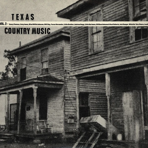 V.A. - Texas Country Blues Music Volume 2