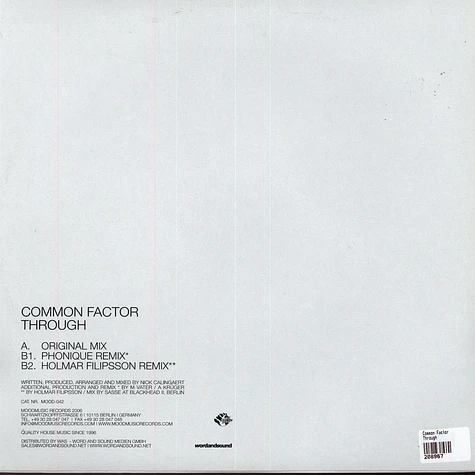 Common Factor - Through