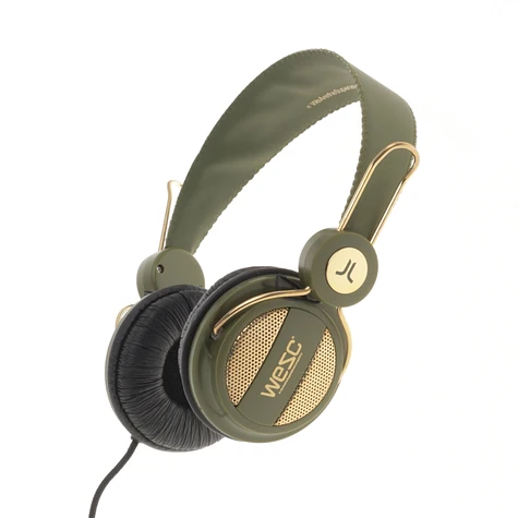 WeSC - Oboe Golden Headphones