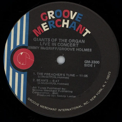Jimmy McGriff / Richard "Groove" Holmes - Giants Of The Organ In Concert