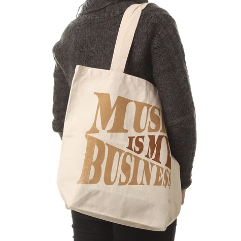 Ubiquity - Music Is My Business Tote Bag