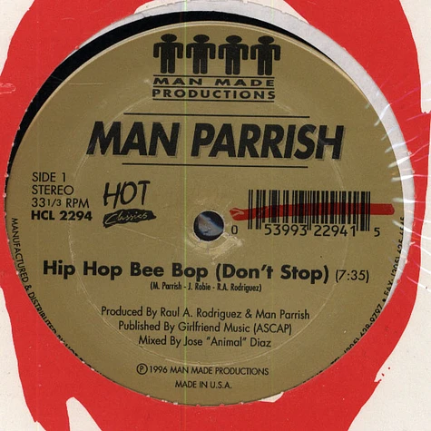 Man Parrish - Hip hop be bop