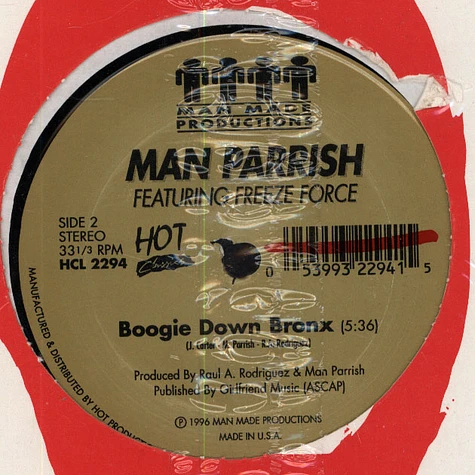 Man Parrish - Hip hop be bop