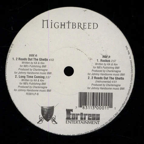Nightbreed - 2 Roads Out The Ghetto