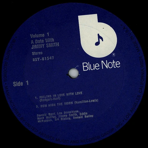 Jimmy Smith - A Date With Jimmy Smith Volume 1