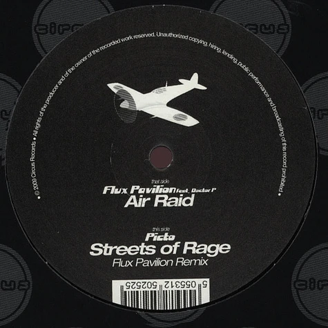 Flux Pavilion / Picto - Air Raid feat. Doctor P / Streets Of Rage Flux Pavilion Remix