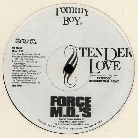 Force MD's - Tender Love