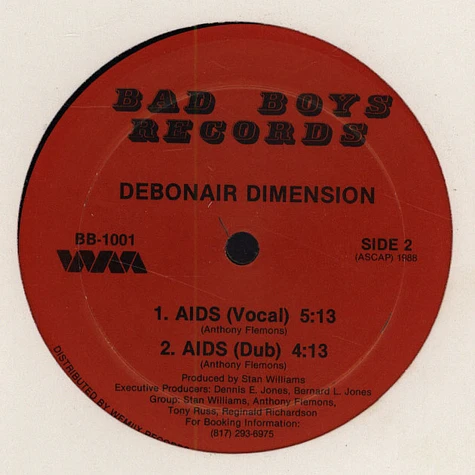 Debonair Dimension - World War Jam / Aids