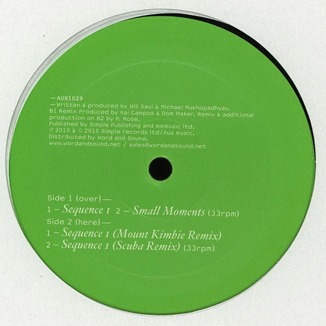 Will Saul & Mike Monday - Sequence 1 EP Scuba Remix