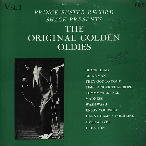 Prince Buster - Original Golden Oldies Volume 1