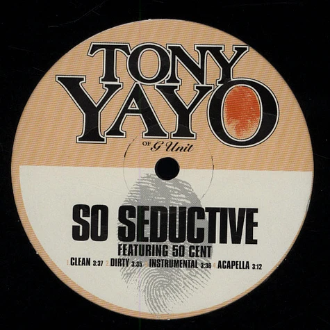 Tony Yayo of G-Unit - So seductive feat. 50 Cent