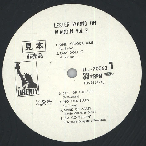 Lester Young - Lester Young On Aladdin Vol. 2