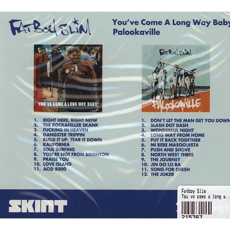 Fatboy Slim - You've come a long way, baby / Palookaville